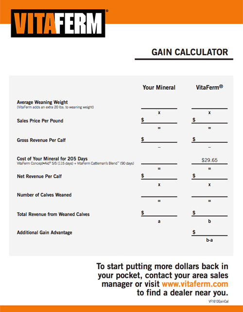 Gain Calculator